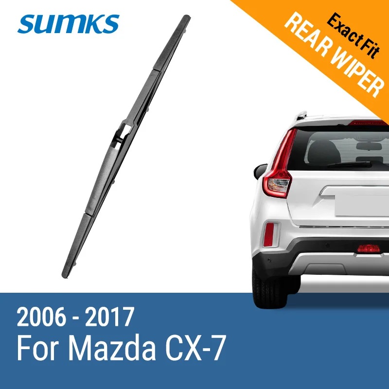 Sumks Задняя щетка стеклоочистителя для Mazda CX-7 2006 2007 2008 2009 2010 2011 2012 2013