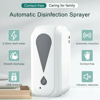 

Mist Spray Hand Washing Waterproof Soap Dispenser Home Hotel 1200ml IR Sensor Touchless Automatic Disinfection Wall Mounted