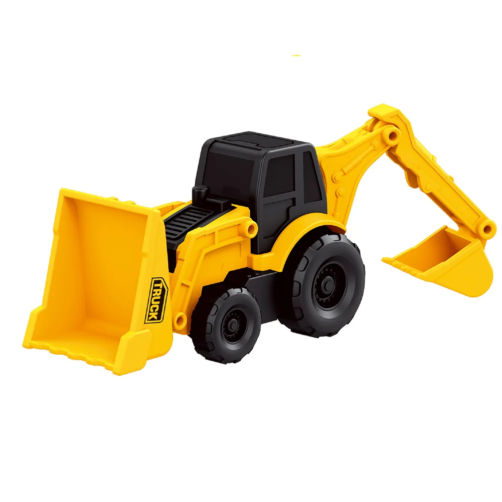 5 шт./компл. модель экскаватора автомобиль дети комплект трактора мини машина ABS самосвал бульдозер конструирование грузовика игрушка маленький набор