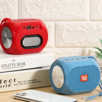 

TG196 Portable Bluetooth Speaker 20W Wireless Column Subwoofer Music Center BoomBox 3D stereo Speaker FM / TF / aux