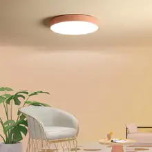 DishyKooker 20 Вт 5 см тонкий светодиодный розовый круглый потолочный светильник вишневого цвета