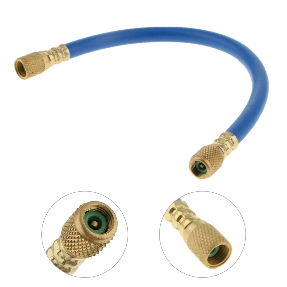 

25cm AC Car Air Conditioning R134A Refrigerant Charging Hose H25B1414FF 1 / 4SAE Car Air Conditioning Refrigeration Tube