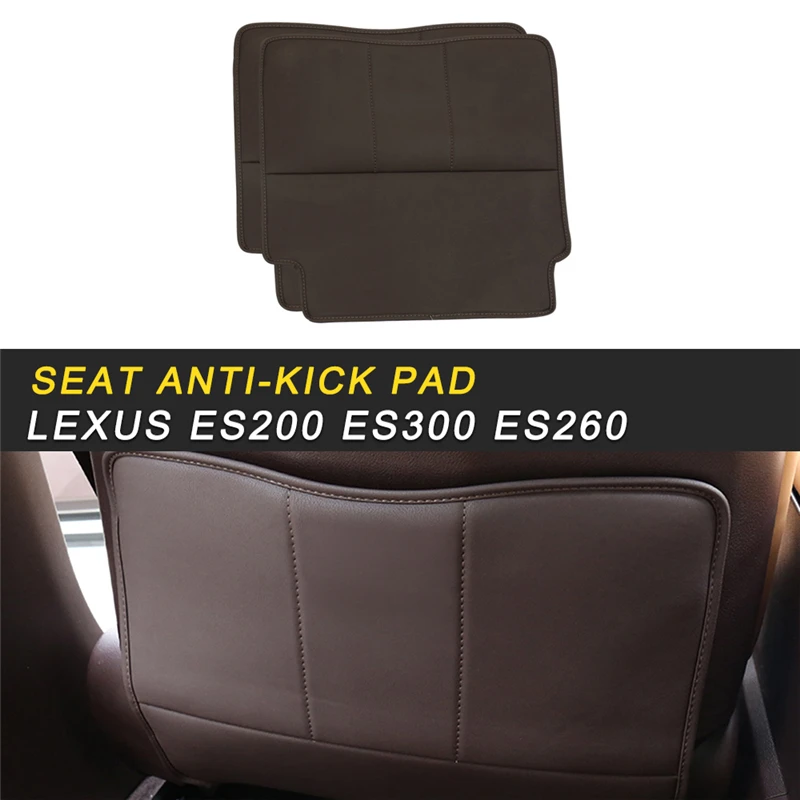 

Car Care Seat Back Protector Cover Leather Anti-kick Mat Pad Cushion for Lexus ES 2018 ES200 ES300 ES260