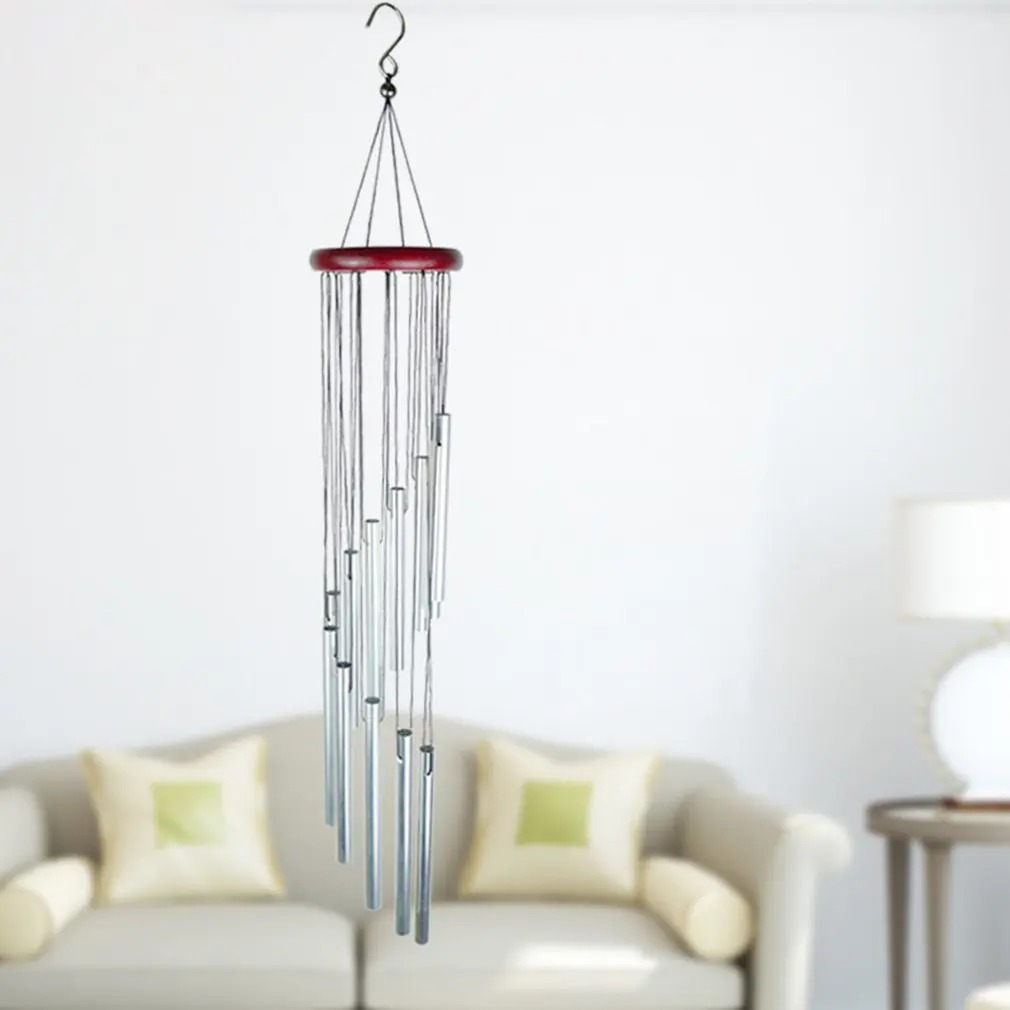 3 Type Outdoor Metal Wind Chimes 18 Inch Yard Garden Tubes Bell Copper Antique Wind Chime Wall Hanging Home Decor Wooden