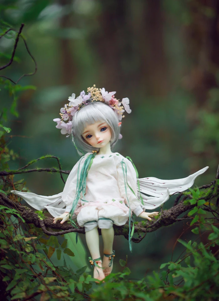 HeHeBJD 1/6 doll Little rain Lovely and charming action figures resin toys free shipping