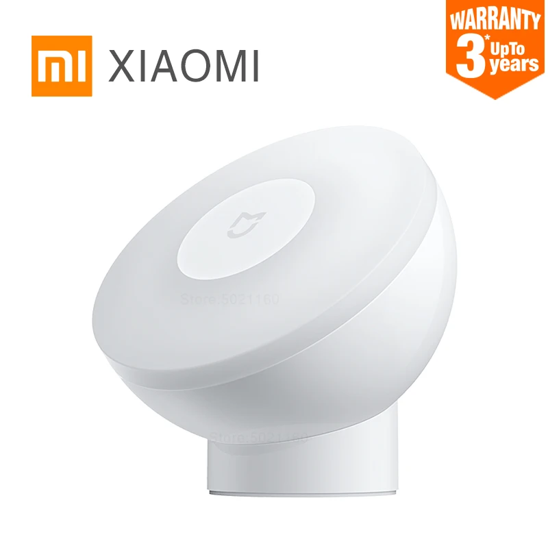 XIAOMI MIJIA, Ночной светильник, 2 датчика движения, Детские ночные лампы, светодиодный светильник, настольная лампа, настенный светильник, лампа с батареей, светильник с датчиком