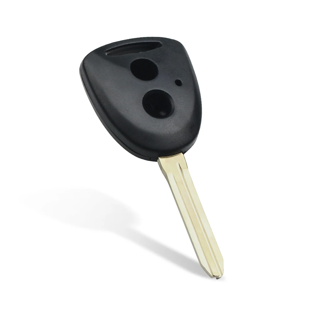 Dandkey 10 шт. TOY43 для Toyota Avanza Wigo Grand Daihatsu Xenia PERODUA Alza Myvi Axia Uncut Blade Fob оболочки ключа пустой чехол