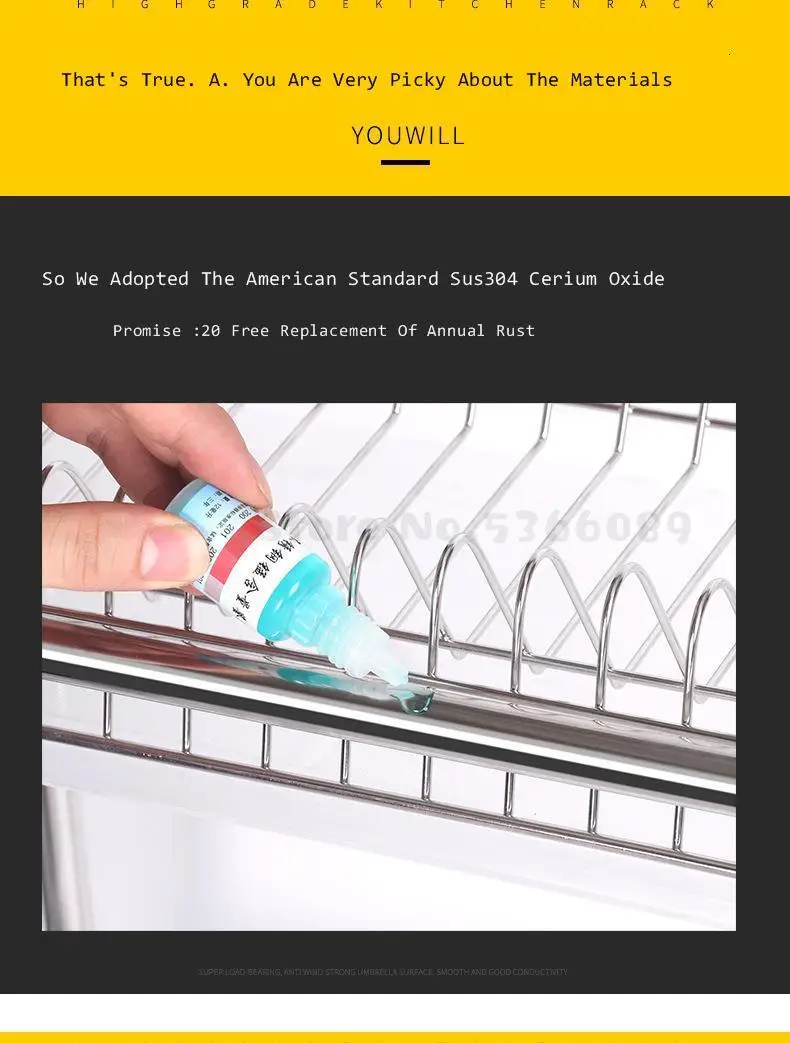 New! Large Size Kitchen Dish Drying Rack Multi-layers Tableware Organizer Dishes Holder Drain Rack Sink Sponge Organizer Rack