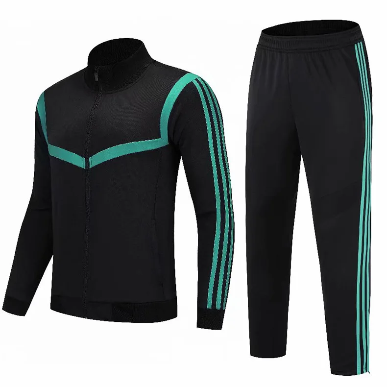 

2019 Autumn New Style Long-sleeved Football Suit Men And Women Primary School STUDENT'S Game Training Uniforms Running Fitness S