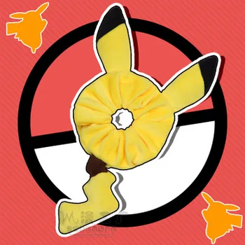 

Anime Pocket Monsters Pokemon Pikachu Cosplay Costumes Accessories Hats Headband Hair Yellow pikachu girl hair accessory