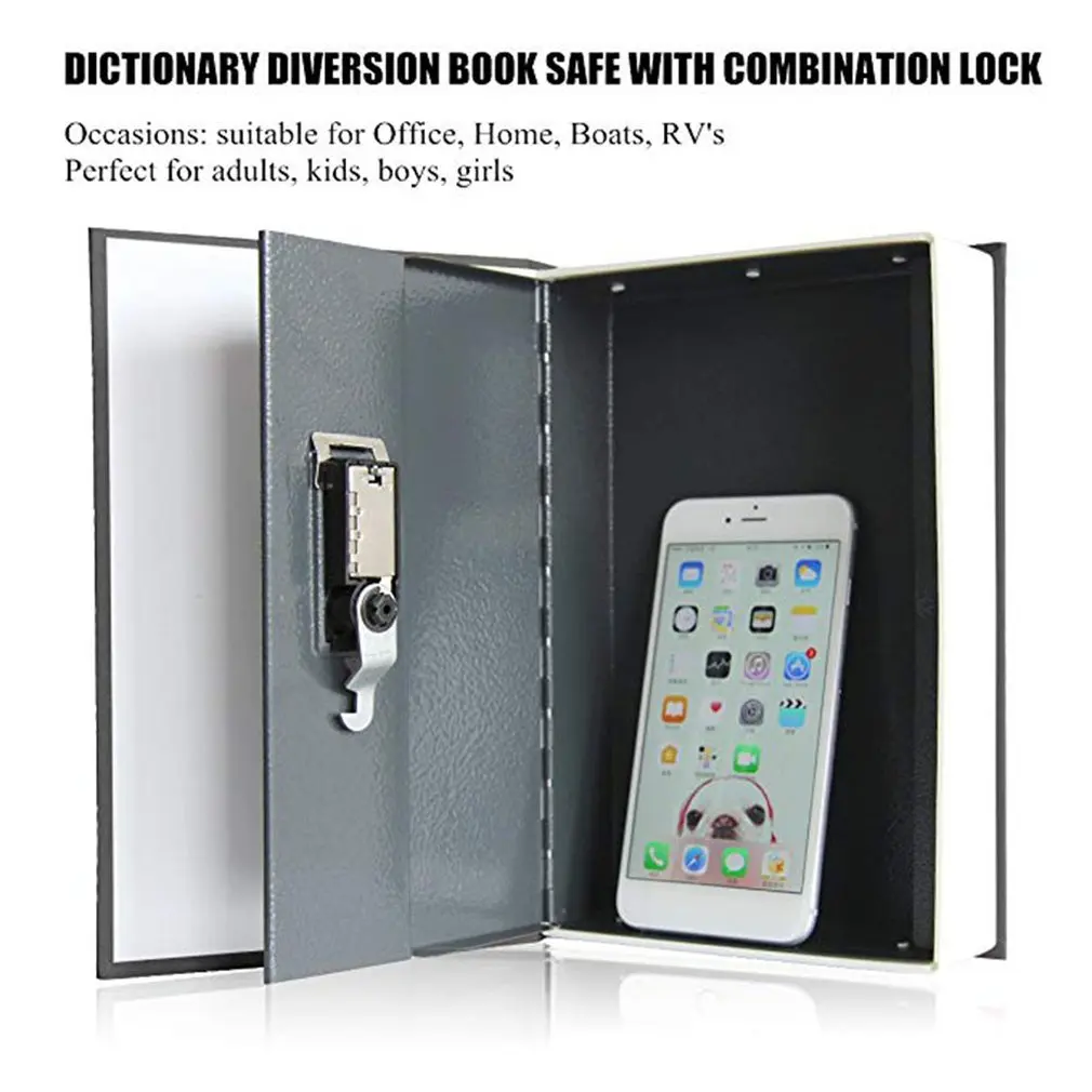

Creative Change Box Dictionary Book Insurance Box European Creative Simulation Book Safe Mini Storage Tank