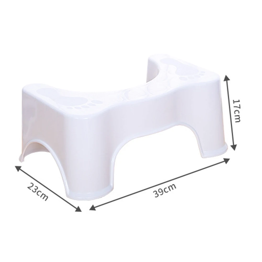 Plastic Stool Bathroom Hand Washing Stepping Footstool Baby Non-slip Toilet Stool THIN889