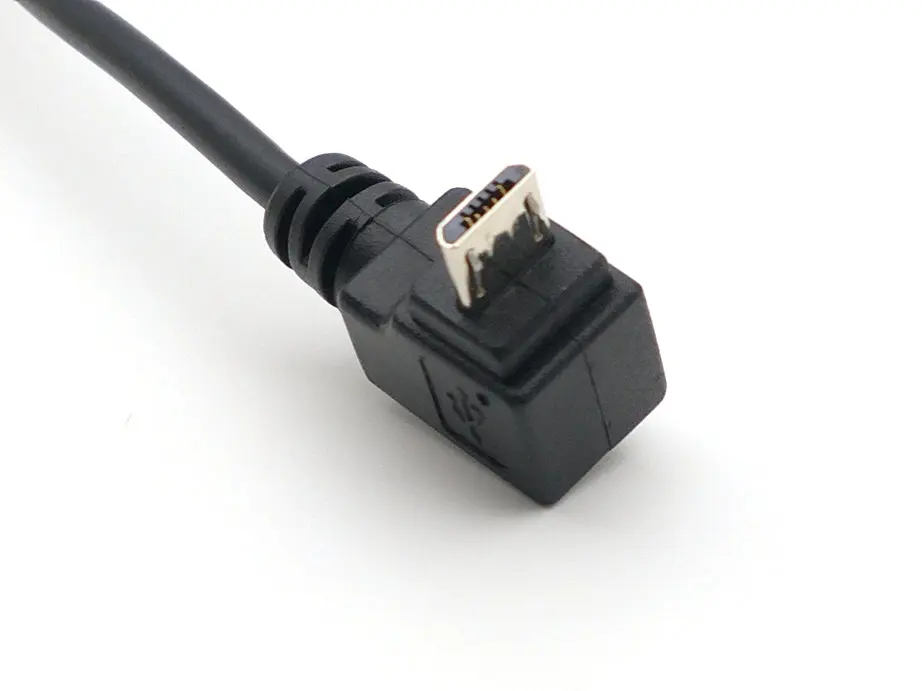 Прямоугольный удлинитель Micro USB кабель для передачи данных штырь гнездо 25