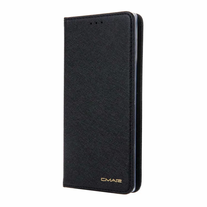 Для samsung Note 10 Plus чехол для samsung Galaxy Note 10 Чехол кожаный роскошный чехол для телефона на Note 10+ чехол s Флип Магнитный чехол-кошелек - Цвет: Черный