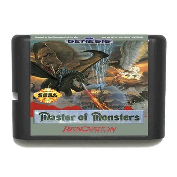 

MASTER OF MONSTERS 16 bit MD Game Card For Sega Mega Drive For Genesis