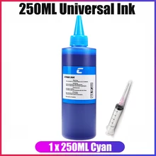 

YC 250ML Refill Ink Compatible For HP Refillable Cartridges For HP Refill Ink For HP CISS System For Epson Refill Ink CISS