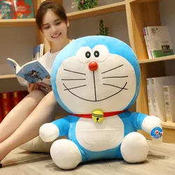 Peluche de Doraemon de 23 48cm para bebé y niña, muñeco de gato suave, almohada, regalo de alta calidad