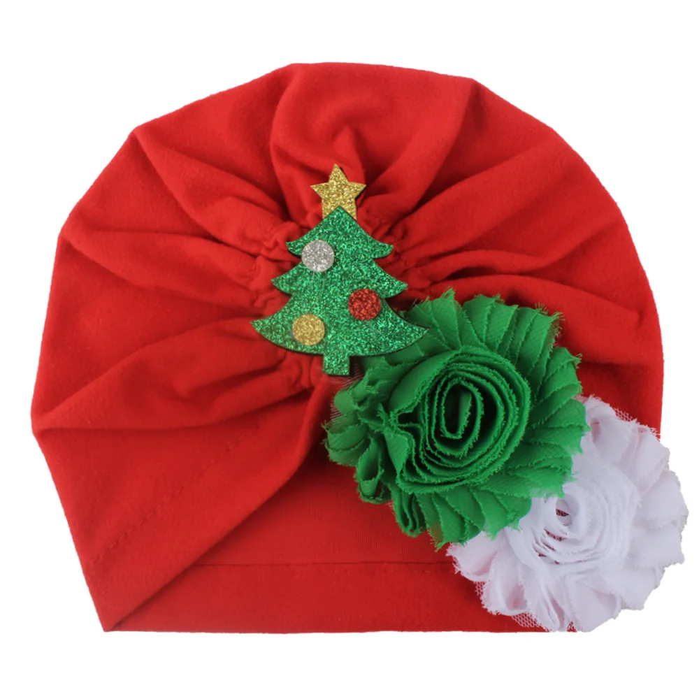 Аксессуары для детских вещей, Рождественское украшение для волос, шапочки для волос, креативные Мультяшные шляпы Санта-Клауса, реквизит для От 0 до 4 лет