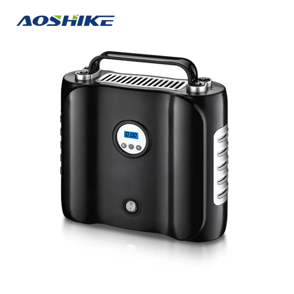 

AOSHIKE Inflatable Pump Air compressor Tyre Inflator Mini Portable Compressor 12V 150PSI Rechargeable Air Pump for Car & Bicycle