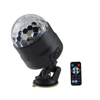 

USB DC 5V 4W LED Stage Light Remote Control Disco KTV Club Party Bar RGB Lamp B95B