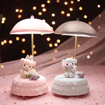 

Nightlight children's room star bedroom Feifei bear girl's heart room decoration star atmosphere dream desk lamp