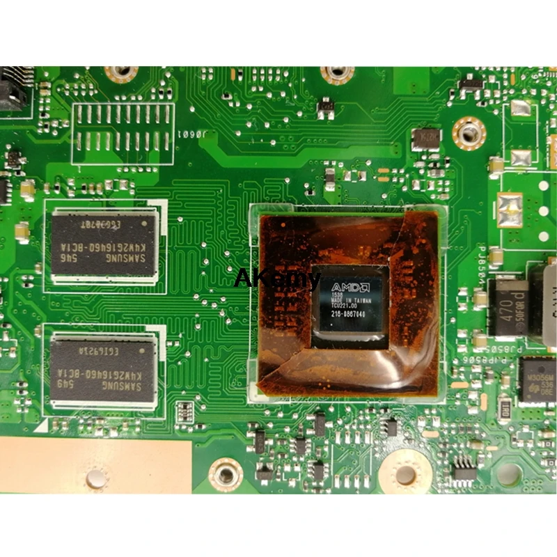 X555YI материнская плата подходит для For Asus A555DG X555QG X555DG Материнская ноутбука E1 7010 R5