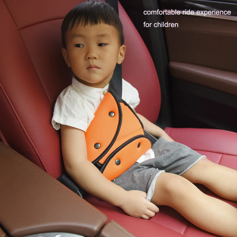 Car Child Seat Belt Fixator Triangle Harness Strap Adjuster For Chirdren Safety 