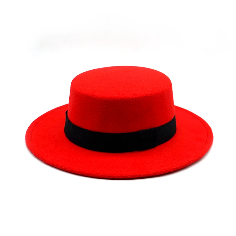 8 Осень-зима, имитация шерсти, для женщин, мужчин, дам, Fedoras, топ, джаз, шляпа, Европейский, американский стиль, круглые шапки, котелок, шапки, Feminino Gorra - Цвет: 8