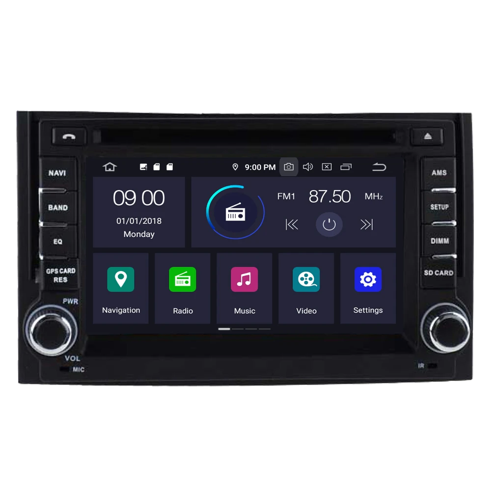 Top RoverOne Car Multimedia Player For Hyundai H1 i800 iLoad iMax H300 Grand Starex Royale Android 9.0 DVD GPS Navigation Radio 1