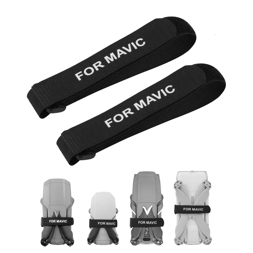 Drone Accessories 2x UAV Propeller Stabilizer Fixing Tape Straps Drone Blade Holder Fixed Stabilizers Protective For DJI Mavic Air 2/Mavic Mini