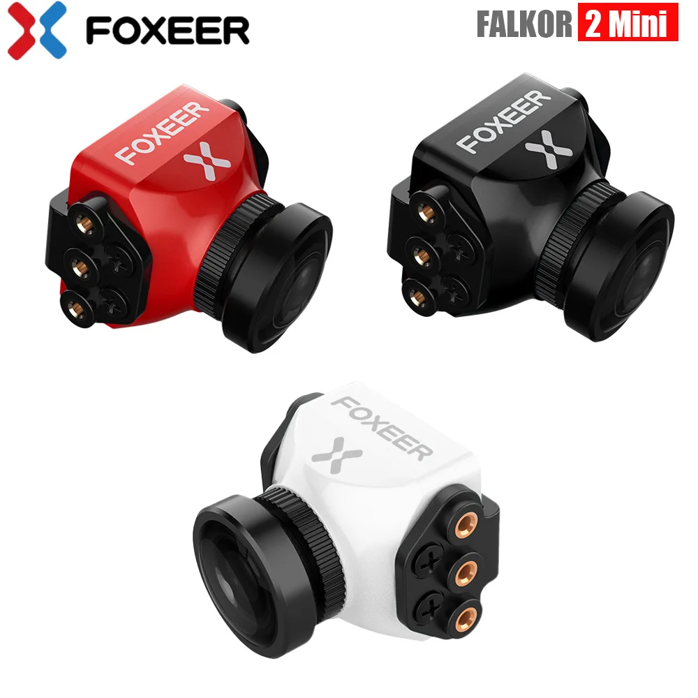 Foxeer Falkor 2 FPV камера Мини Стандартный размер Global WDR Фристайл длинный диапазон