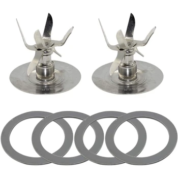 

6Pcs Replacement Parts for Oster & Osterizer Blender Ice Blades 4902 Gasket Coupling Stud Slinger Pin Kit