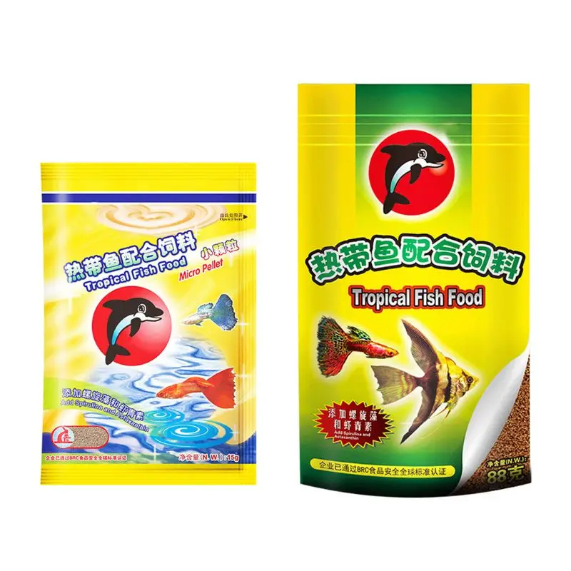 OrnamentalFishFoodGoldfishSmallTropicalFishesNutritionDelicious