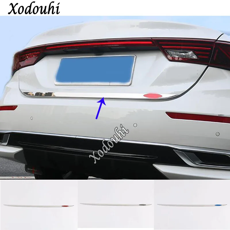 For Kia K3 Forte Cerato 2019 2020 Car Stick Body Stainless Steel Rear Door Trunk Tailgate Frame Plate Trim Lamp Hood 1pcs | Автомобили и