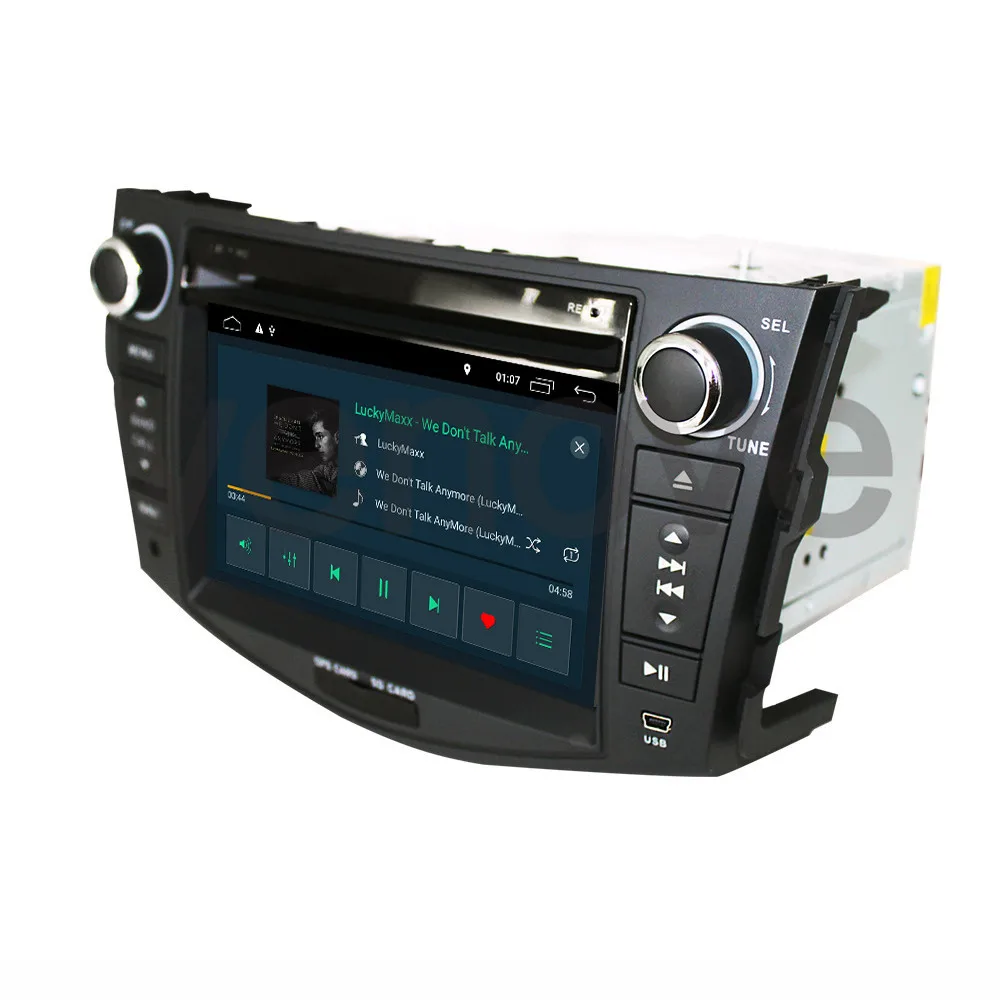 Cheap 7" Quad Core Car DVD Player for Toyota Rav4 RAV 4 Android 9.1 2din Car Radio Audio Video Auto Stereo GPS Navigation WIFI 20