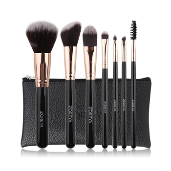 

7Pcs Makeup Brushes Set Powder Foundation Angled Blush Eyeshadow Eyelash Beauty Tool Kits Kabuki Blending Eyebrow Brush
