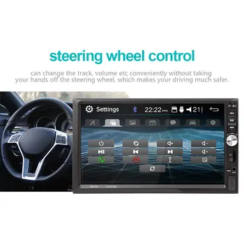 

Auto MP5 Player Car MP5 Player Smart MP5 Player Support TF Card Automotive FM/USB/AUX 7inch Flexible