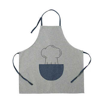 

Thickening Sleeveless Aprons Waterproof Polyester Chef Waiter Home Cooking Baking Cleaning Apron Kitchen Accessories FP8