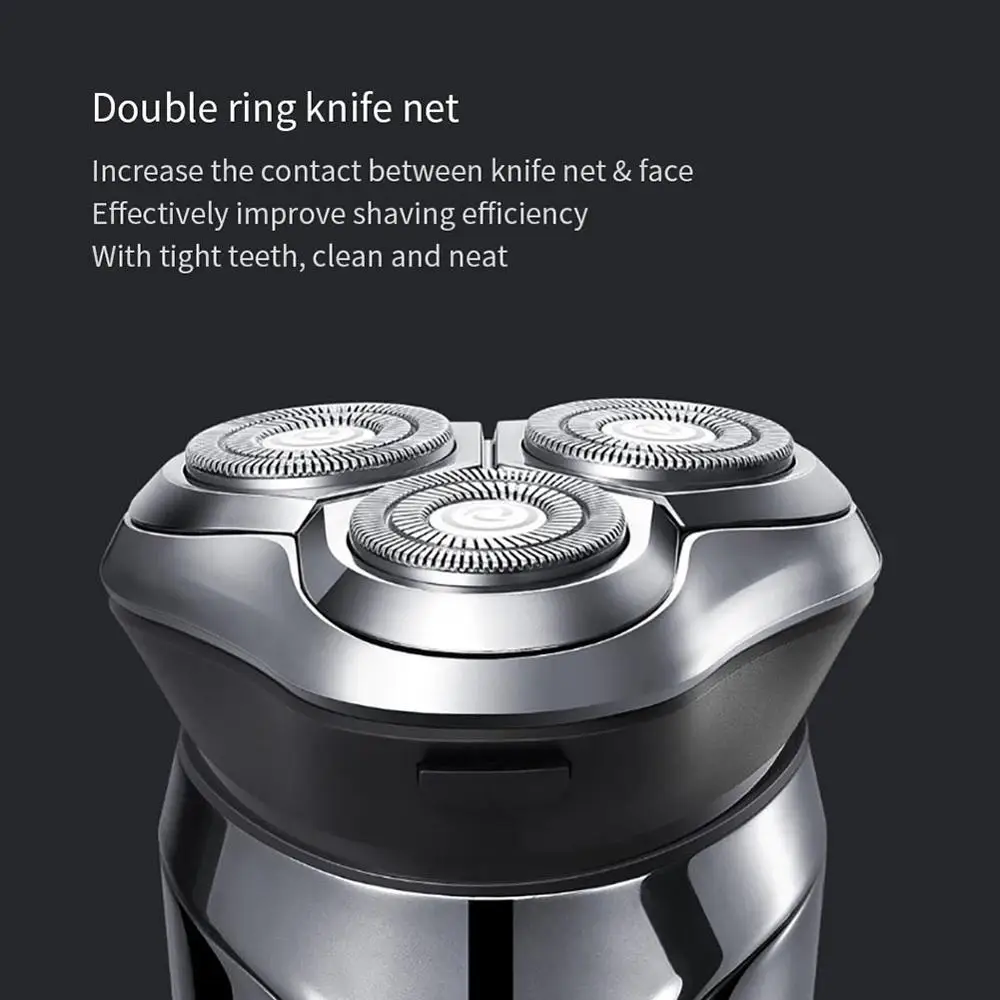 Günstige Xiaomi PINGJING ES3 Elektrische Rasierer für Männer Mijia 3D Smart Control Bart Trimer Rasierer USB Lade Rasieren Maschine von Youpin