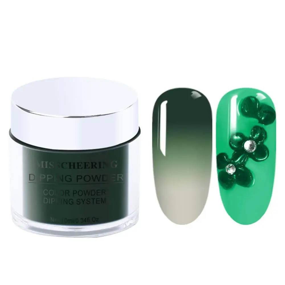 Лак для ногтей power Nails порошок изменения температуры модный блеск согревающие ногти "сделай сам" порошок для ногтей художественные инструменты - Цвет: DPM-03