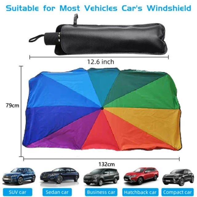 Pare-soleil Avant Rétractable Pour Voiture, Pare-soleil Pliant, Protection  Uv, Accessoires D'intérieur - Pare-brise Parasols - AliExpress