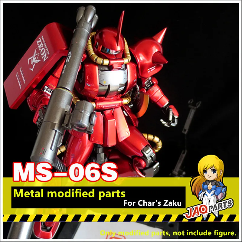 Jaoparts Metal Modified Parts Set For Bandai Mg 1 100 Ms 06s Char S Zaku Ii 2 0 Gundam Dj034 Action Figures Aliexpress