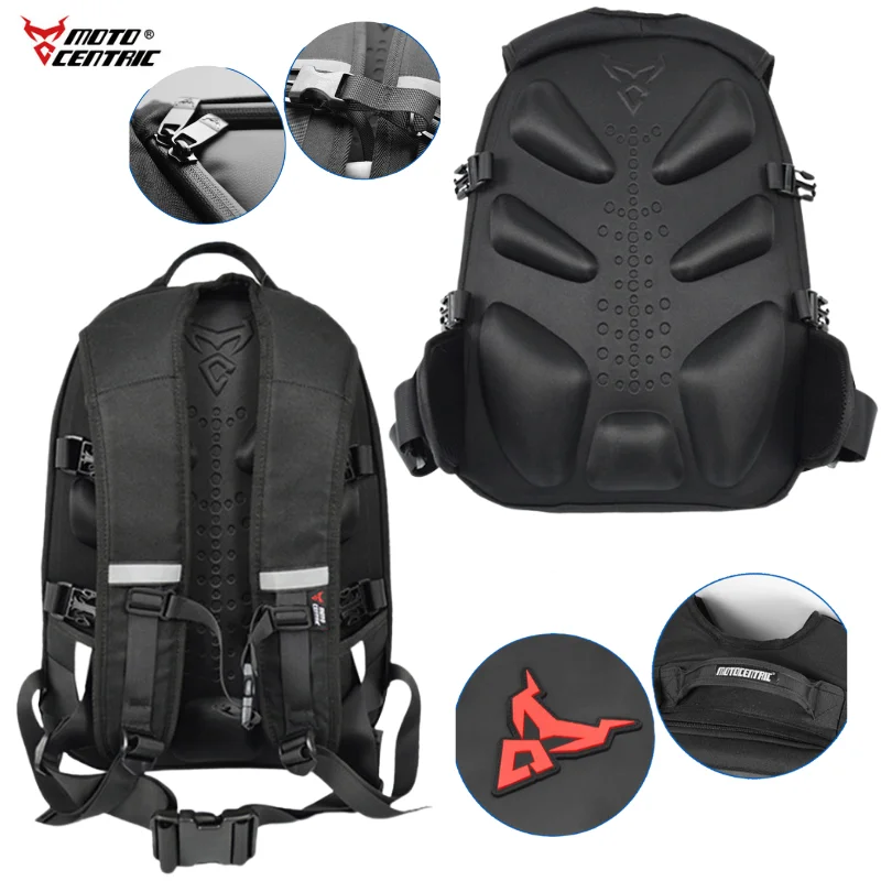 Mochila impermeable para Moto rcycle, bolso de hombro para montar, mochila  para casco, equipo de brigada, funda superior para moto - AliExpress