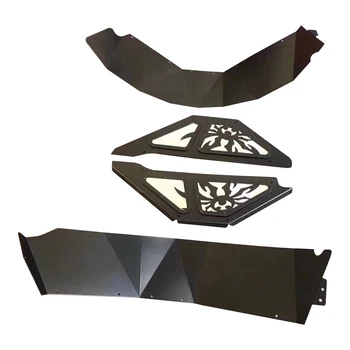 

2pcs Aluminum black Rear inner Fender liner for Jeep jk 2007-2017