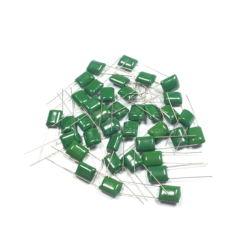 Polyester Film Capacitor 50PCS 2A104J 2A104 100V 0.1UF 100nF 2A104