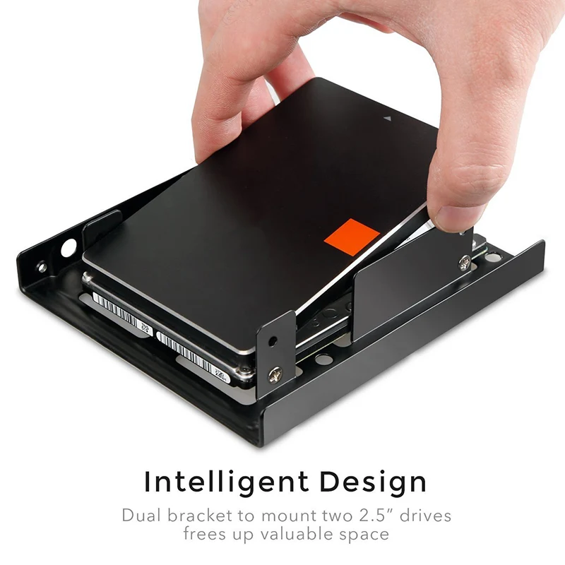 Портативный SSD металлический каркас 2 5 дюйма до 3 внешний монтажный комплект