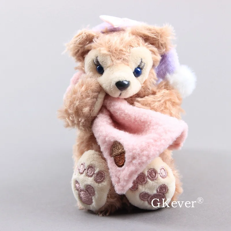 9-12 см Kawaii брелок подвеска Кролик плюшевый мишка игрушка Телла Лу кролик милый кролик Даффи друзья пушистый меховой шарик-подвеска подарок