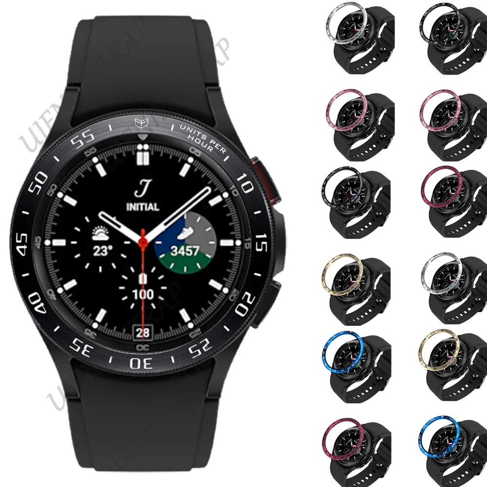 Для Samsung galaxy watch 4 Classic 46 мм Безель кольцо Стайлинг рамка чехол Защита из