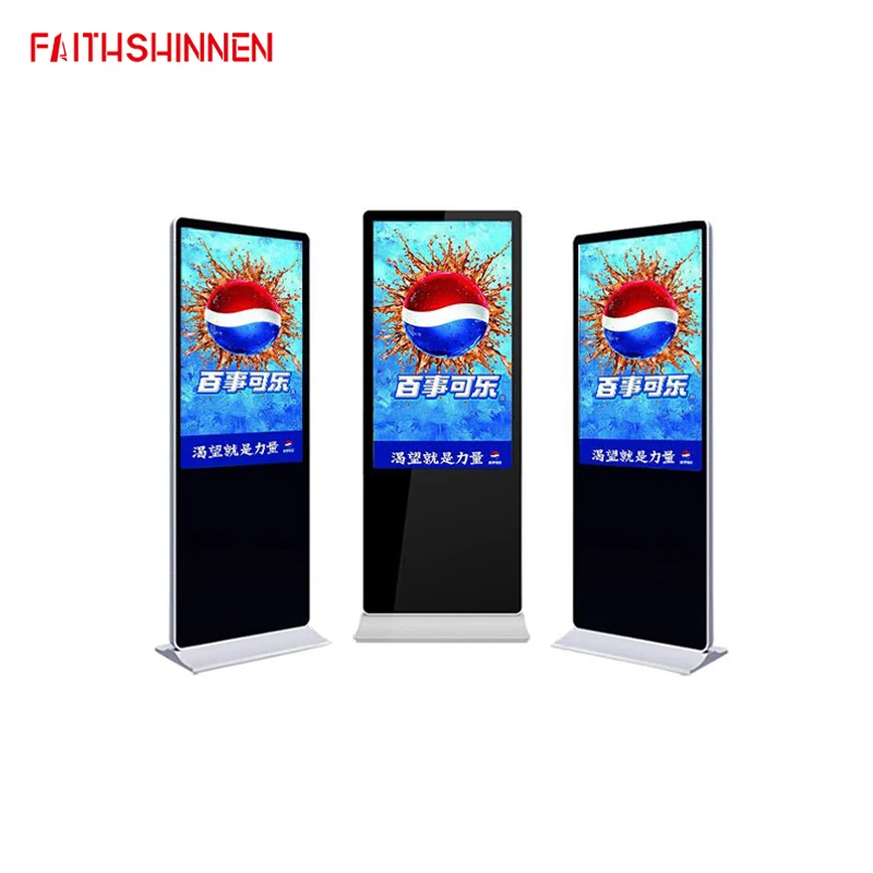 55 дюймовый сенсорный экран Windows I3 totem digital signage рекламный проигрыватель с ЖК