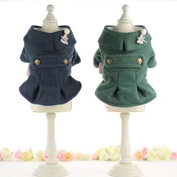 

Newest Adorable Dog Clothes Fleece Coat Two Feet Pet Clothing Blue Green Colors Xs-xl Sizes Super Fashion Coats for Pet Dog